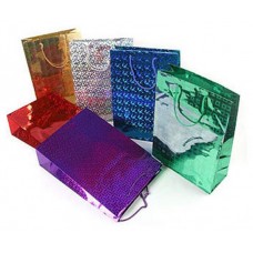 Пакет подарочный GrandGif голографический полубольшой, 31х22х9 см (kastd) в магазинах Ашан