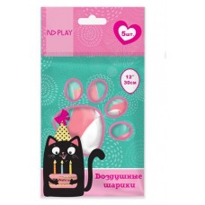 Набор воздушных шаров ND Play Кошки, 30 см, 5 шт (kastd) в магазинах Ашан