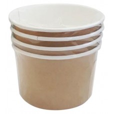 Салатники одноразовые круглые крафт, 290 мл х 4 шт (kastd) в магазинах Ашан