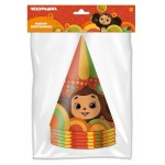 Колпак Чебурашка, 6 шт (kastd)