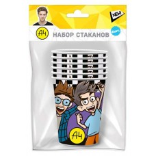 Набор бумажных стаканов Влад А4 250 мл х 6 шт (kastd) в магазинах Ашан