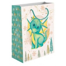 Пакет подарочный бумажный матовый Символ Года, 33х43 см (kastd) в магазинах Ашан