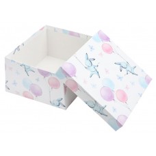 Подарочная коробка Miland Зайка на воздушном шаре, 19х12х7,5 см (kastd) в магазинах Ашан