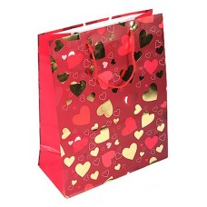 Сумка подарочная GrandGift бумажаная с эффектами, 23х18х10 см (kastd) в магазинах Ашан