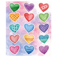 Наклейки Arte Nuevo для украшения подарков, 20х24 см, 1 лист (kastd) в магазинах Ашан