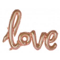 Шар фольгированный Веселая затея Фигура Love (kastd) в магазинах Ашан