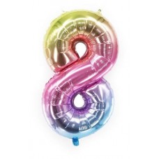 Шар Фольгированный Цифра 8 в магазинах Ашан