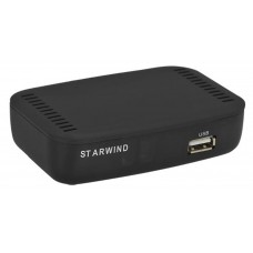 Приставка Starwind CT-160 DVB-T2 черная (kastd) в магазинах Ашан