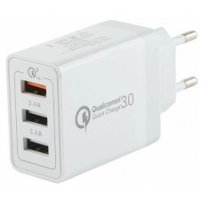 Сетевое зарядное устройство Red Line NQC-3A белое (kastd) в магазинах Ашан