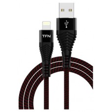 Кабель TFN Lightning 8-pin - USB 2,4 А черный, 1 м (kastd) в магазинах Ашан