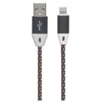 Кабель Liberty Project lightning в оплетке, белый (kastd)