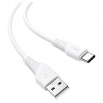 USB кабель Hoco X58 Type-C белый, 1 м (kastd) USB кабель Hoco X58 Type-C белый, 1 м (kastd)