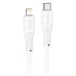 USB-C кабель Hoco X67 Lightning 8-pin белый, 1 м (kastd) USB-C кабель Hoco X67 Lightning 8-pin белый, 1 м (kastd)