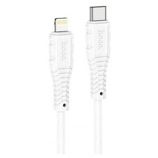 USB-C кабель Hoco X67 Lightning 8-pin белый, 1 м (kastd) в магазинах Ашан