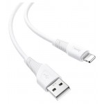 USB кабель Hoco X58 Lightning 8-pin белый, 1 м (kastd) USB кабель Hoco X58 Lightning 8-pin белый, 1 м (kastd)