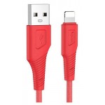 USB кабель Hoco X58 Lightning 8-pin красный, 1 м (kastd) USB кабель Hoco X58 Lightning 8-pin красный, 1 м (kastd)