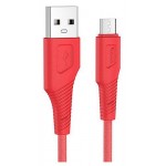 USB кабель Hoco X58 MicroUSB красный, 1 м (kastd) USB кабель Hoco X58 MicroUSB красный, 1 м (kastd)