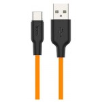 USB кабель Hoco X21 Type-C оранжевый, 1 м (kastd) USB кабель Hoco X21 Type-C оранжевый, 1 м (kastd)