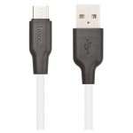 USB кабель Hoco X21 Plus Type-C белый, 2 м (kastd)