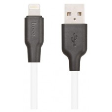 USB кабель Hoco X21 Plus Lightning 8-pin белый, 2 м (kastd) в магазинах Ашан