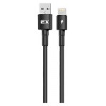 USB кабель Exployd 8 Pin круглый цвет чёрный длина 1М 2A Rash (kastd)