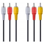 Кабель Belsis 3RCA-3RCA BL1016, 3 м (kastd) Кабель Belsis 3RCA-3RCA BL1016, 3 м (kastd)