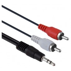 Кабель Belsis JACK 3.5-2RCA, 1,5 м (kastd) в магазинах Ашан