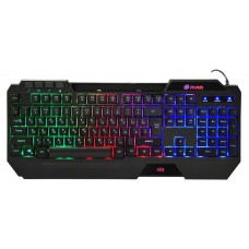 Клавиатура Оклик USB Multimedia for gamer LED 719G Coven черная (kastd) в магазинах Ашан