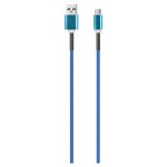Кабель USB-MICRO USB синий, 3 м (kastd)
