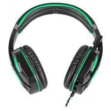 Гарнитура игровая Defender Warhead G-275 черно-зеленая (kastd) в магазинах Ашан