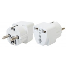 Адаптер универсальный duwi азиатская вилка 6A 230В 1300Вт IP20 белый (kastd) в магазинах Ашан