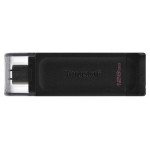 Флешка Kingston DataTraveler 70 128Gb черная (kastd)