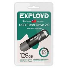 Флешка Exployd 570 128GB черная (kastd) в магазинах Ашан