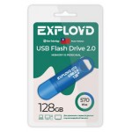 Флешка Exployd 570 128GB синяя (kastd)
