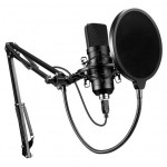 Микрофон проводной Оклик SM-700G 2.5м черный (kastd)