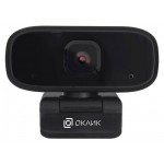 Камера Web Оклик OK-C015HD черный 1Mpix 1280x720 USB2.0 с микрофоном (kastd)