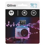 Карта памяти Qilive microSDХC 64 Гб без адаптера (kastd)