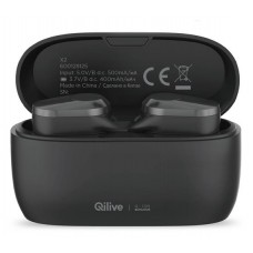 Наушники беспроводные Qilive TWS Sport 1125 с функцией Bluetooth черные (kastd) в магазинах Ашан