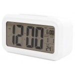 Часы электронные Сигнал Electronics EC-137W с будильником белые (kastd)
