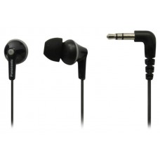 Наушники вкладыши Panasonic RP-HJE125E 1.1м черный проводные (kastd) в магазинах Ашан