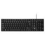 Клавиатура проводная Defender Accent SB-720 компактная черная (kastd)