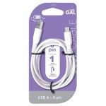 Кабель Gal USB-8pin 2А,1м 2777 (kastd) Кабель Gal USB-8pin 2А,1м 2777 (kastd)