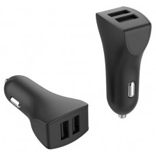 Устройство зарядное автомобильное Qilive 2 USB 2X2.4A черный (kastd) в магазинах Ашан