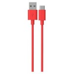 Кабель Qilive USB А- USB-С 3A красный, 1,2 м (kastd)