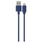 Кабель Qilive USB-8 PIN MFI 2.4A синий, 1,2 м (kastd)