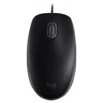 Мышь проводная Logitech M110 черная (kastd)