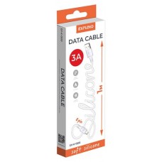 Дата-кабель Exployd EX1500 3А 8 PIN белый, 1 м (kastd) в магазинах Ашан