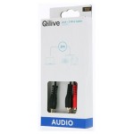 Кабель Qilive 3,5 мм 2RCA, 2 м (kastd) Кабель Qilive 3,5 мм 2RCA, 2 м (kastd)