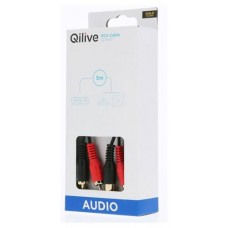 Кабель Qilive 2RCA, 5 м (kastd) в магазинах Ашан