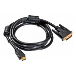 Кабель Buro HDMI m/DVI-D m, 1,8 м (kastd)